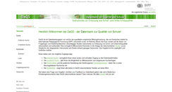 Desktop Screenshot of daqs.fachportal-paedagogik.de